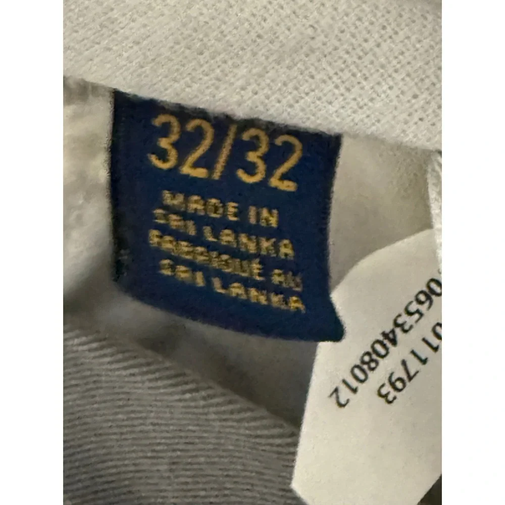 Polo Ralph Lauren Mens Grey Cotton Chino Pants Straight 32x32 Classic Trousers